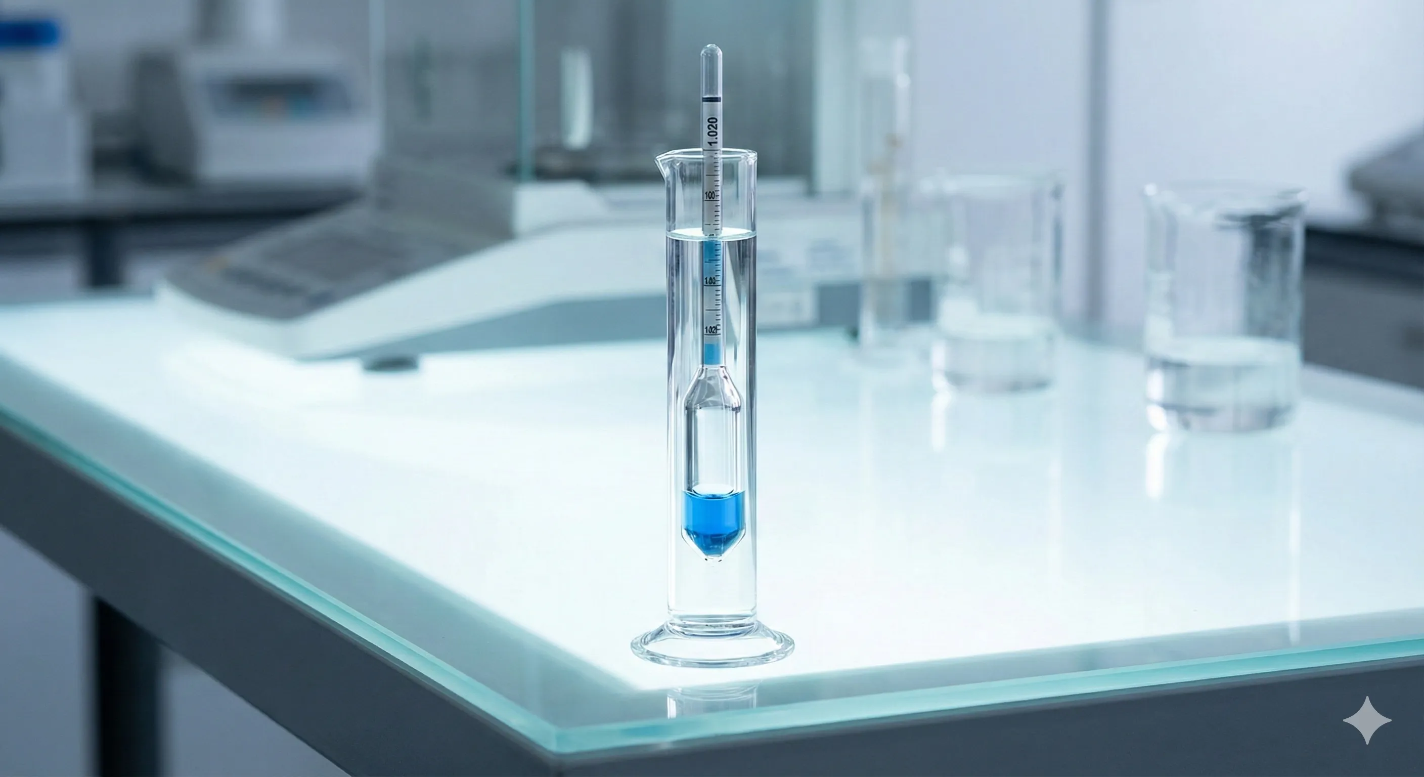 Labor Chemie Glas